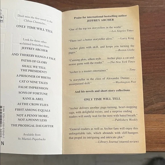 The Sins of the Father by Jeffrey Archer - Picture 4 of 4